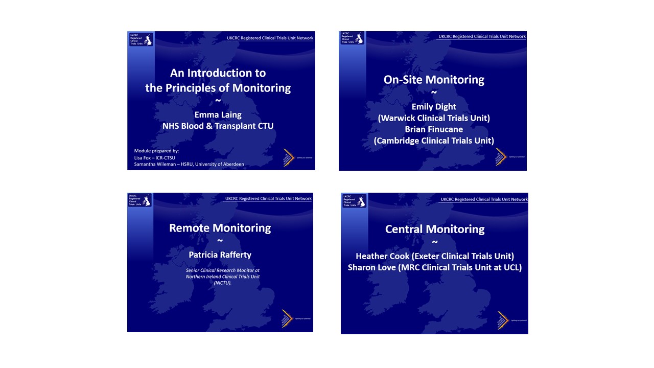 Online training for trial monitors now available
